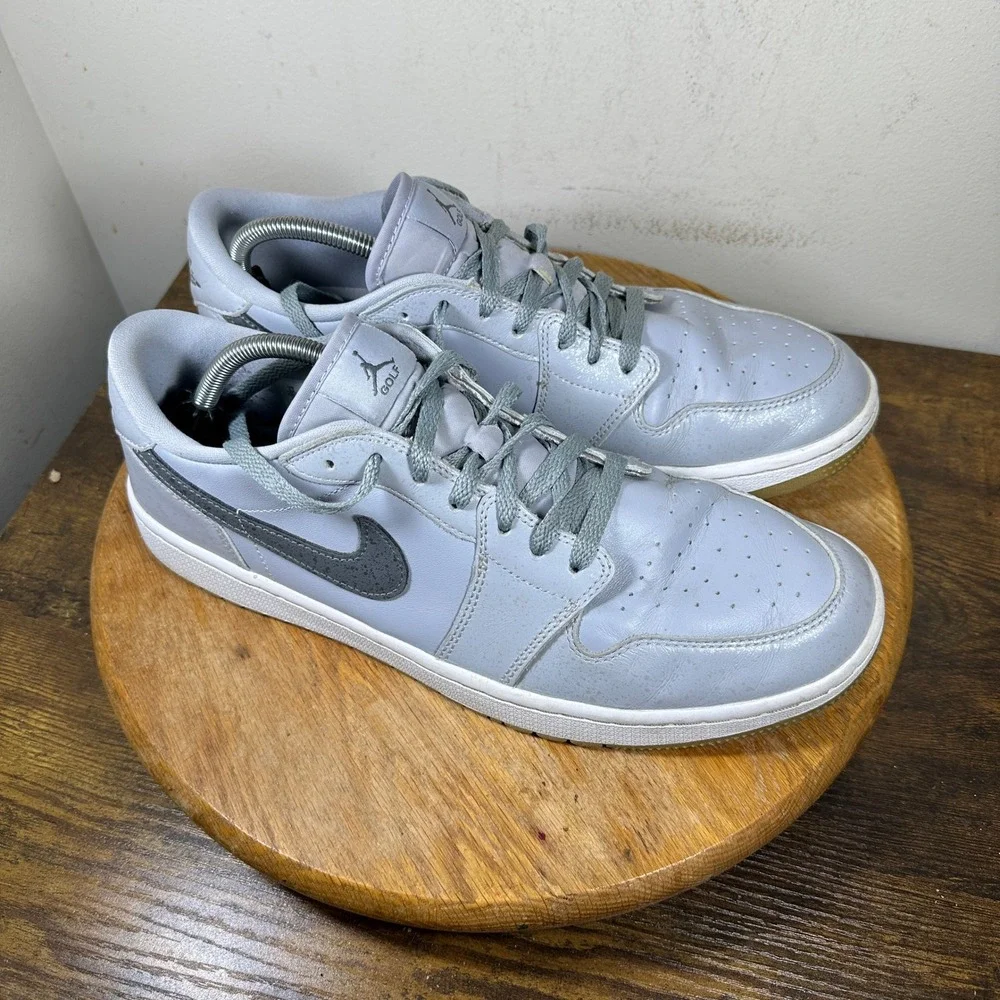 Nike Air Jordan 1 Low Golf Wolf Grey Iron Grey Gum DD9315-006 Mens 12